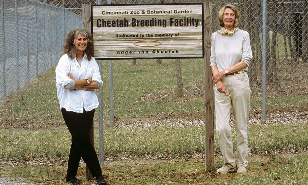 Laurie Marker and Cathryn Hilker